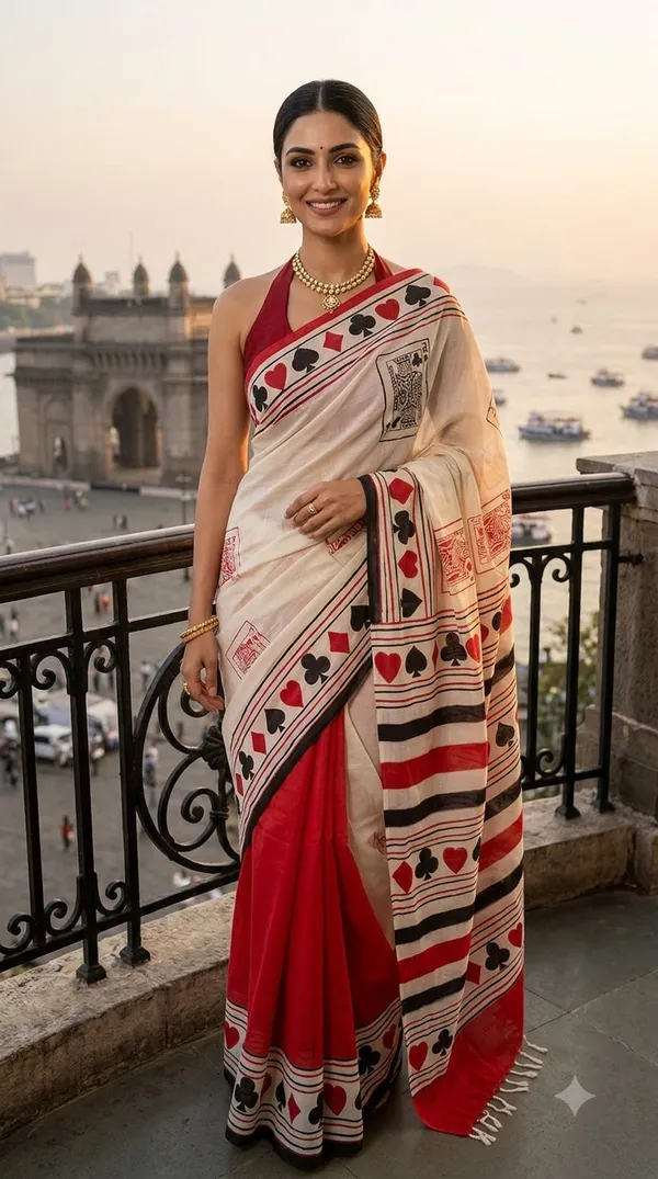 Queen's_Play_from_Rangavali_Collection_-_Cotton_Block_Printed_Sarees_by_Adibani