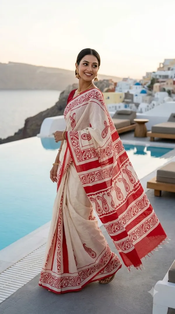 Crimson_Paisley_from_Rangavali_Collection_-_Cotton_Block_Printed_Sarees_by_Adibani