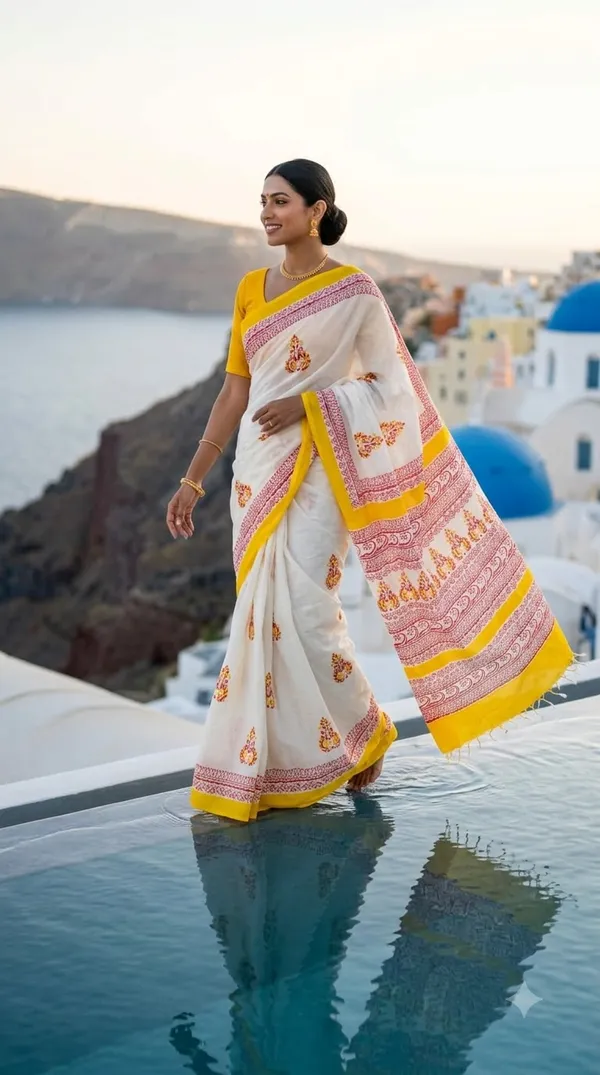 Sunlit_Regalia_from_Rangavali_Collection_-_Cotton_Block_Printed_Sarees_by_Adibani
