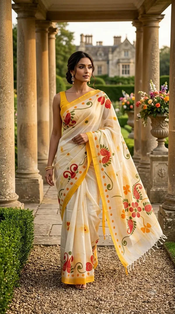 Blooming_Rang_from_Rangavali_Collection_-_Cotton_Block_Printed_Sarees_by_Adibani