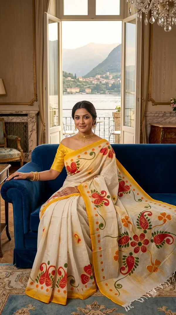 Blooming_Rang_from_Rangavali_Collection_-_Cotton_Block_Printed_Sarees_by_Adibani