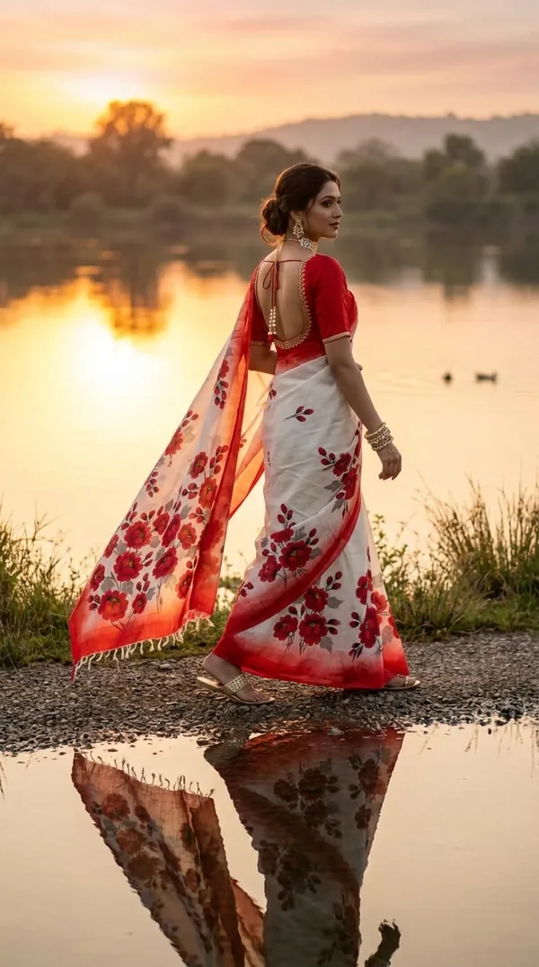Gulnaar_Bloom_from_Phulwari_Collection_-_Cotton_Hand-Painted_Sarees_by_Adibani