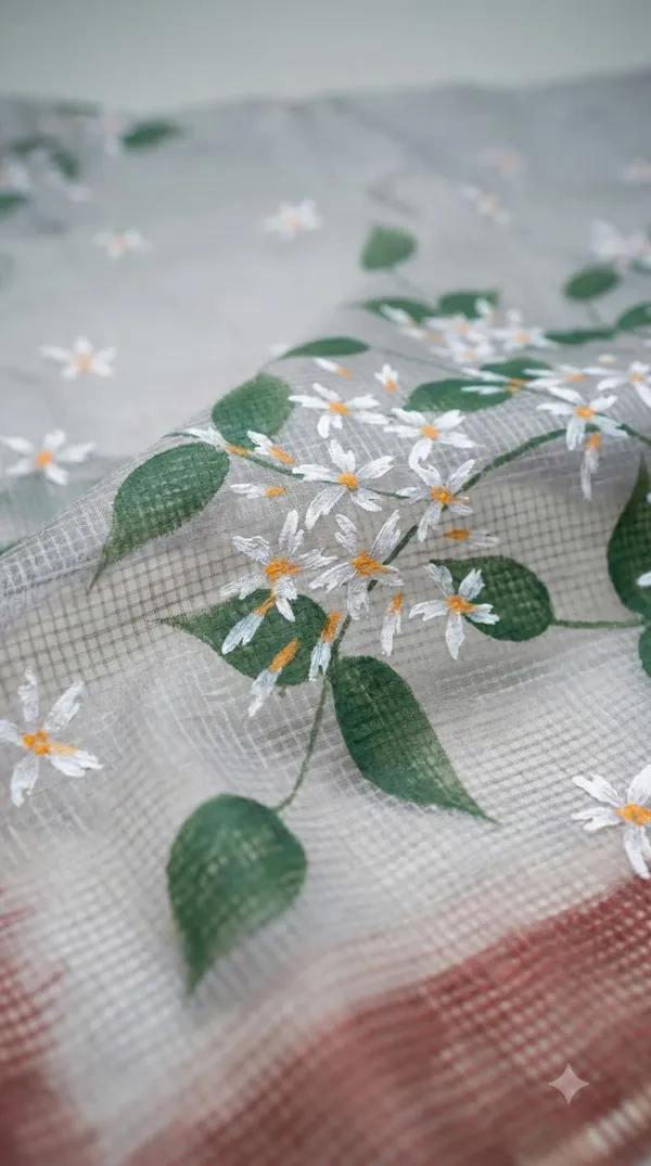 Jasmine_Vine_-_Rose_Taupe_from_Phulwari_Collection_-_Cotton_Hand-Painted_Sarees_by_Adibani