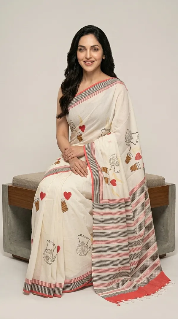 Cream_Chai_Baithak_From_Rangavali_Collection_-_Block_Printed_Sarees_By_Adibani