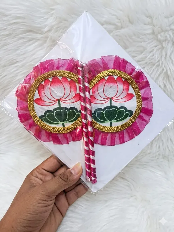 Decorative_Radha_Religious_Dandiya_Stick_Set