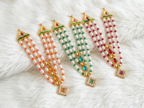 Multicolour_Beaded_Temple_Necklace_Set_for_Women