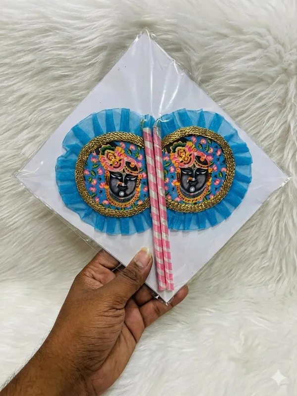 Decorative_Radha_Religious_Dandiya_Stick_Set