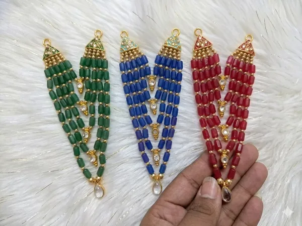 Multicolour_Beaded_Jewellery_Pendant_Set