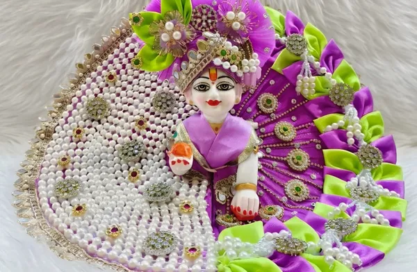Purple_Green_Embellished_Laddu_Gopal_Poshak_Set