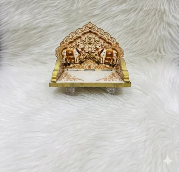 Decorative_Elephant_Motif_Pooja_Chowki