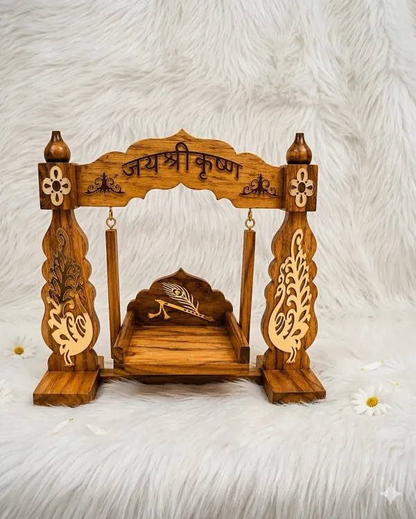 Wooden_Krishna_Devotional_Decorative_Jhula_Swing