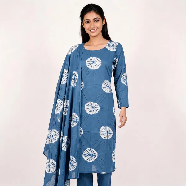 Blue_Georgette_Straight_Printed_Unstitched_Suit_Set_For_Women