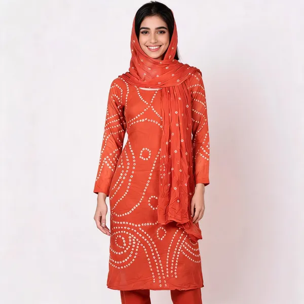 Red_Cotton_Straight_Printed_Unstitched_Suit_Set_For_Women