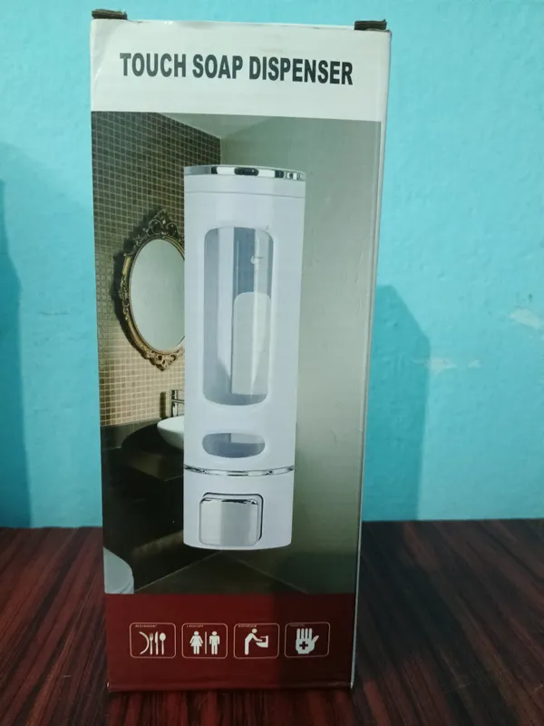 White_Touch_Soap_Dispenser