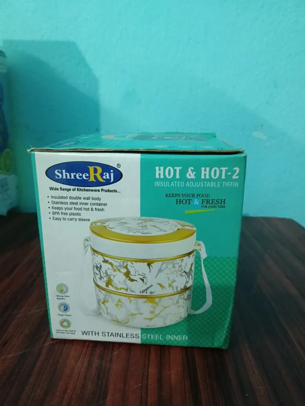 Stainless_Steel_Floral_Print_Insulated_Adjustable_Tiffin
