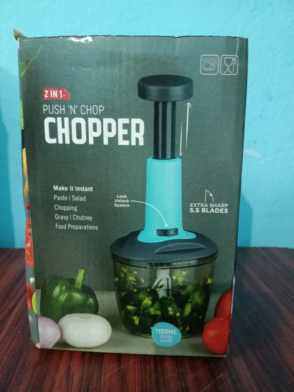 2-in-1_Manual_Push_Chopper,_Manual_Vegetable_&_Fruit_Chopper