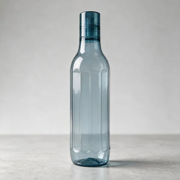 Food-Grade_Plastic_Clear_Body_Blue_Cap_Water_Bottle_Pack_of_4