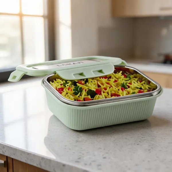 Stainless_Steel_Pale_Green_Double_Wall_Food_Storage_Container