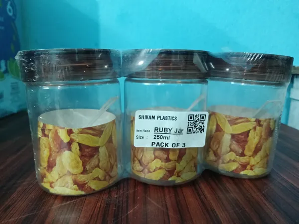 Plastic_Transparent_Ruby_Food_Storage_Jars_Pack_Of_3