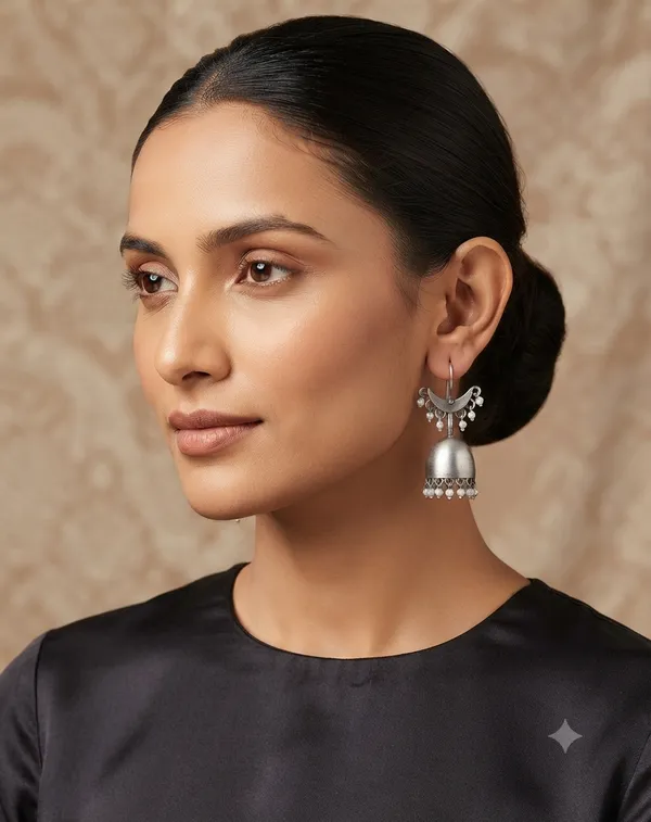 Silver_Tone_Brass_Pearl_Crescent_Jhumka_Earrings_For_Women