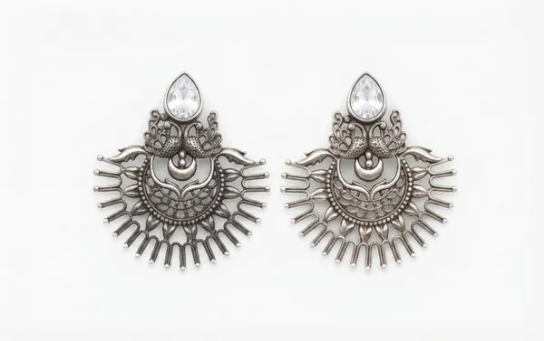 Silver_Oxidized_Brass_Peacock_Chandbali_Earrings_For_Women