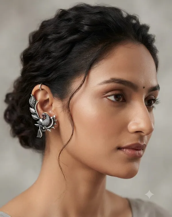 Silver_Tone_Brass_Floral_Bugadi_Earrings_For_Women