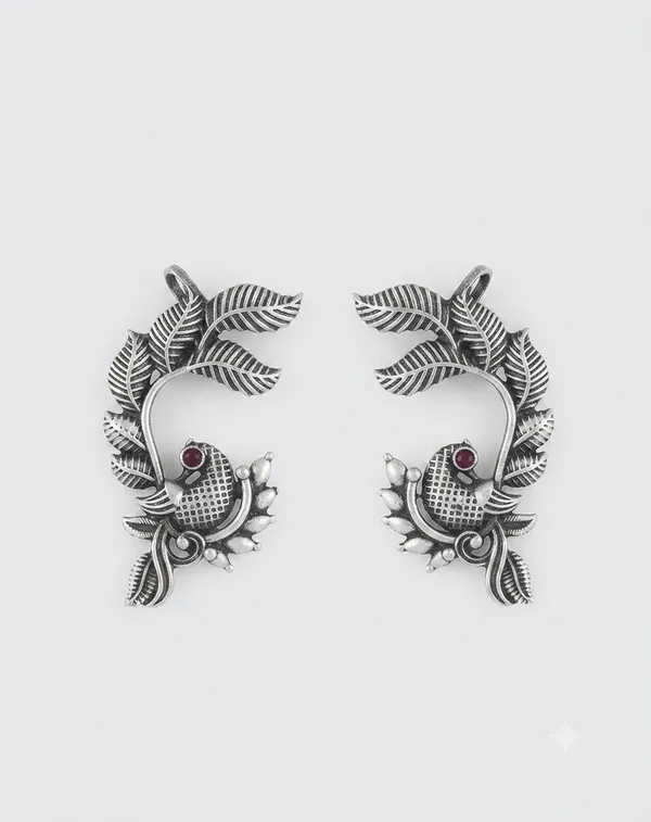 Silver_Tone_Brass_Floral_Bugadi_Earrings_For_Women