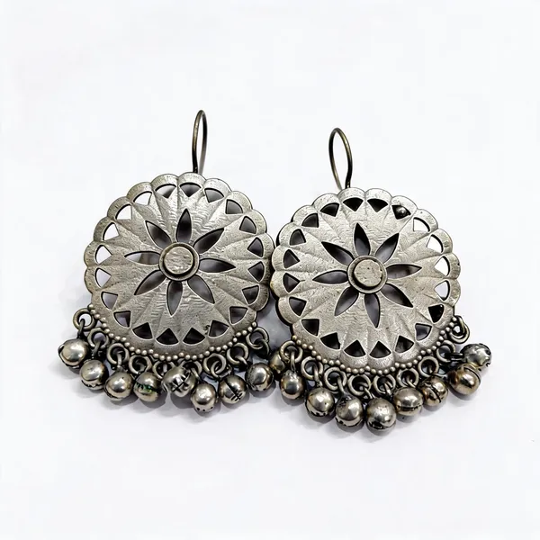Silver_Oxidised_Brass_Floral_Cutwork_Dangle_Earrings_For_Women