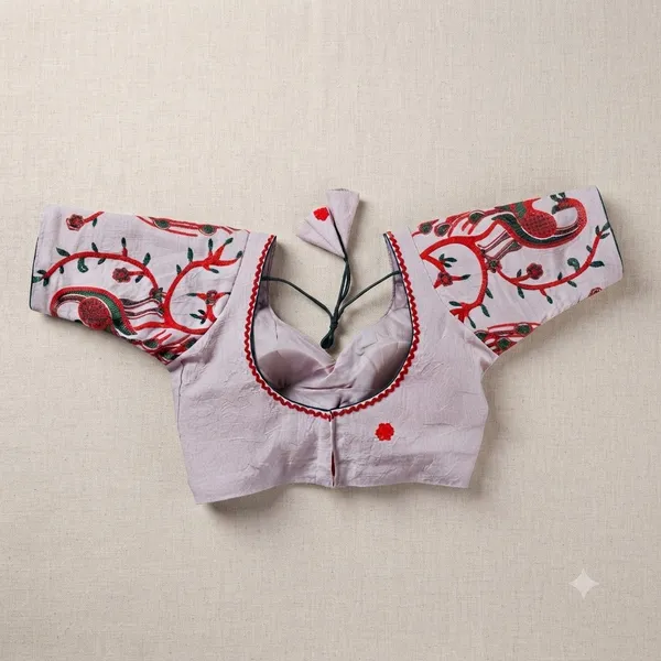 Pale_Pink_cotton_Blouse_For_Women