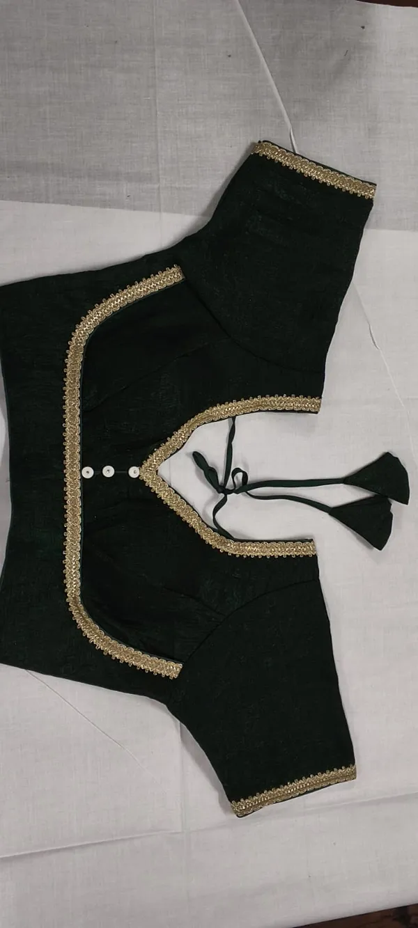 Black_Gold_Trim_Ethnic_Blouse_for_Women