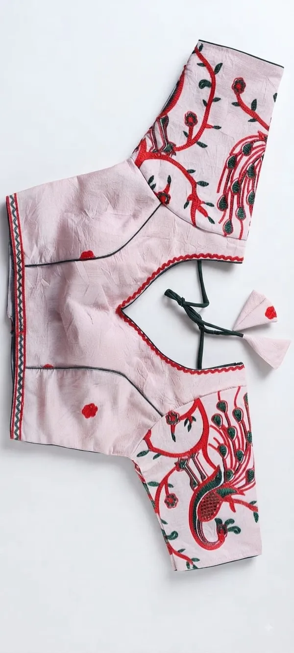 Pink_Embroidered_Short_Sleeve_Blouse_for_Women