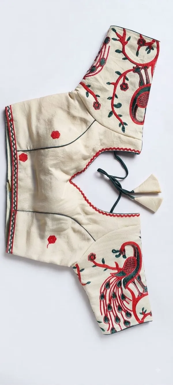 Cream_Embroidered_Ethnic_Blouse_for_Women
