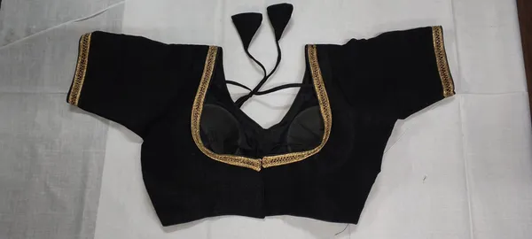 Black_Gold_Trim_Saree_Blouse_for_Women