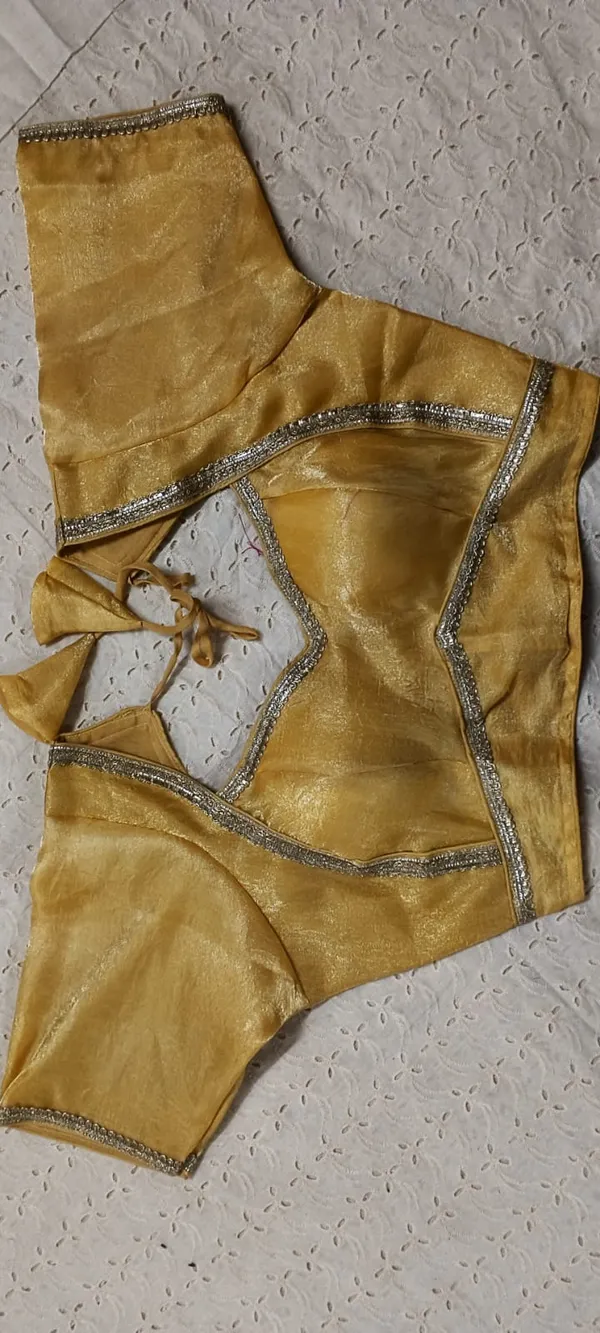 Gold_Shimmer_Blouse_for_Women