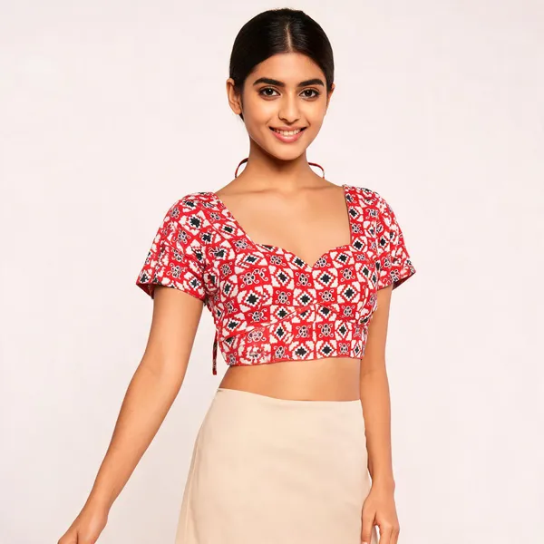 Red_Silk_Blouse_For_Women