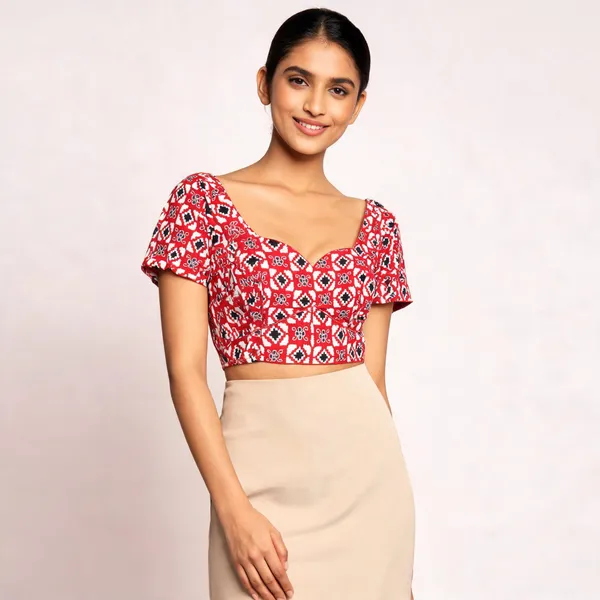 Red_Silk_Blouse_For_Women