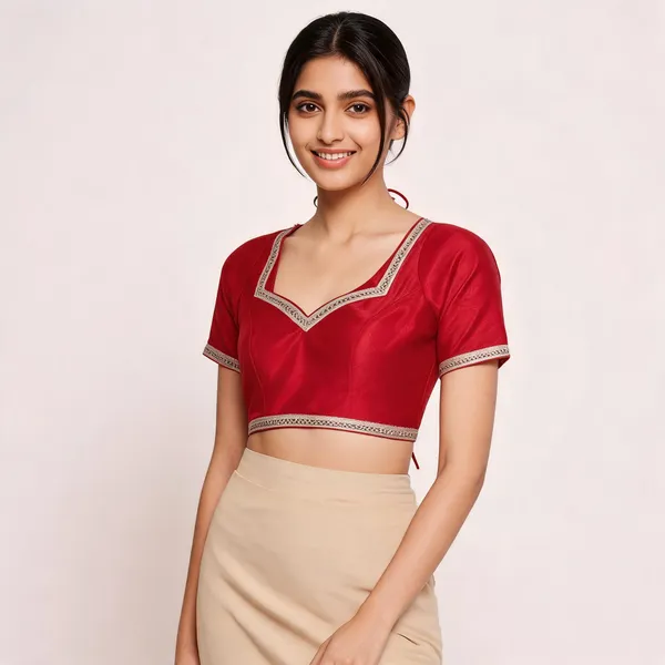 Red_Silk_Blouse_For_Women