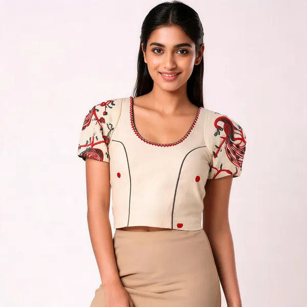 Off_White_Silk_Blouse_For_Women