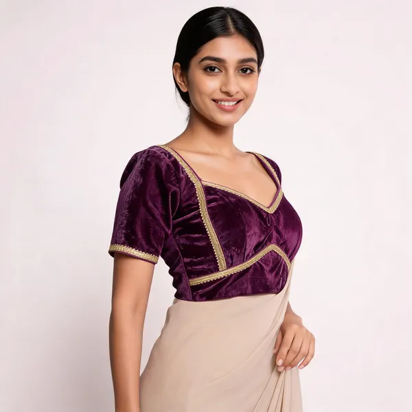 Purple_Silk_Blouse_For_Women