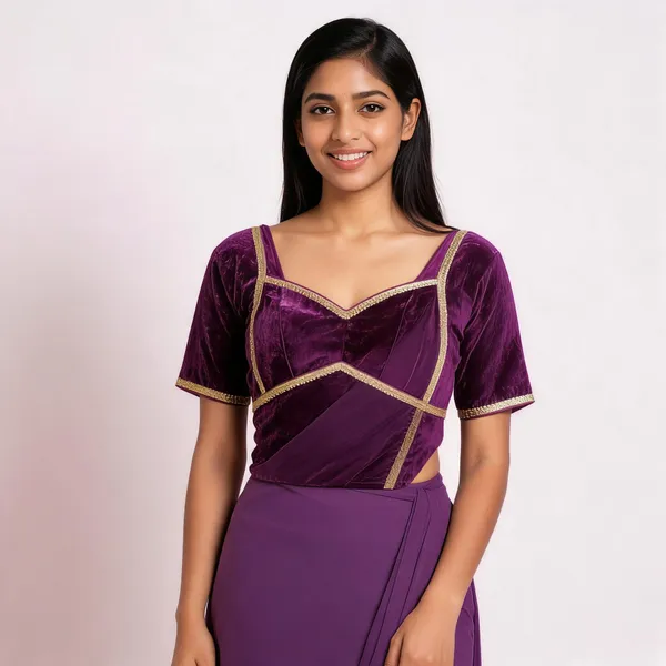 Purple_Silk_Blouse_For_Women