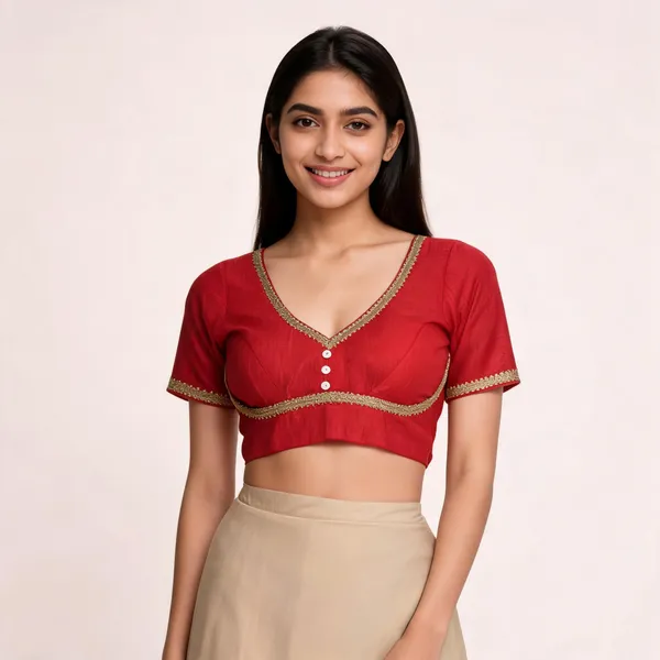 Red_Silk_Blouse_For_Women
