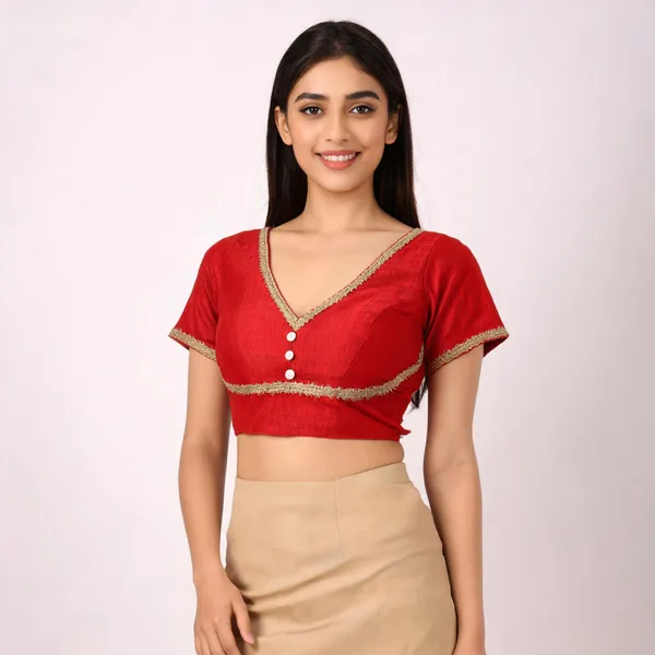 Red_Silk_Blouse_For_Women