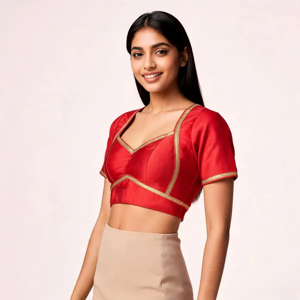 Red_Silk_Blouse_For_Women