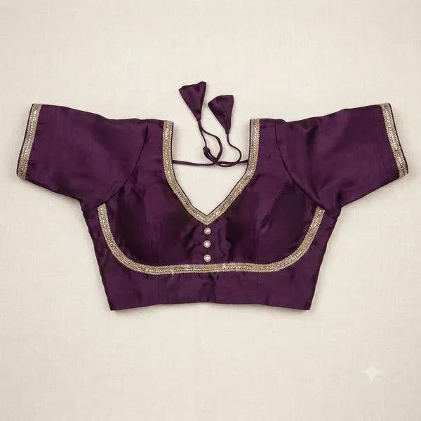 Purple_Silk_Blouse_For_Women