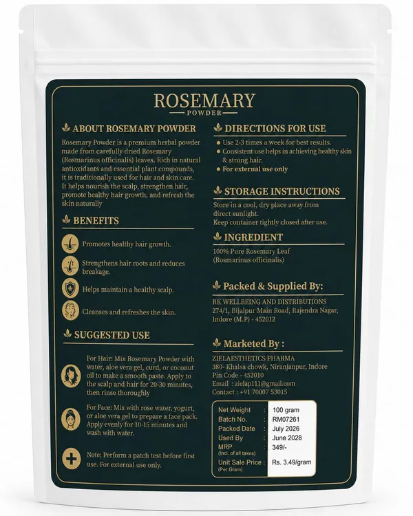 Ziel_Aesthetics_Rosemary_Leaf_Powder_Hair_Growth_&_Scalp_Care