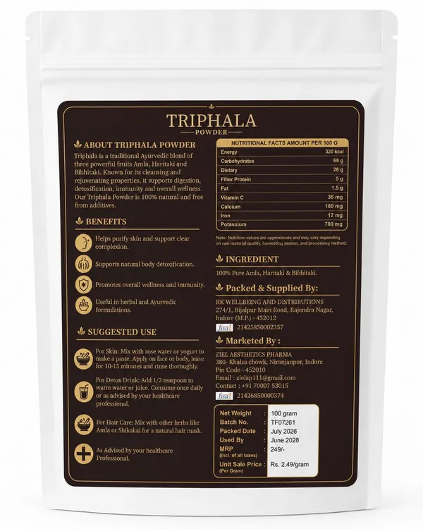 Ziel_Aesthetics_Pharma_Triphala_Powder_Digestion_&_Detox_Pack_Of_2