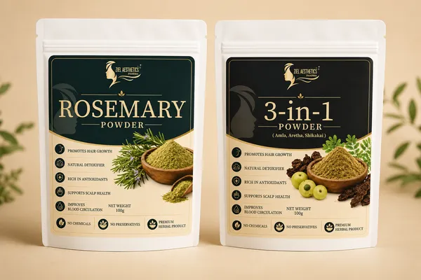 Ziel_Aesthetics_Rosemary_Leaf_Powder_Hair_Growth_&_Scalp_Care_&_Amla_Reetha_Shikakai_3-In-1_Hair_Cleanser_Powder_Pack_Of_2