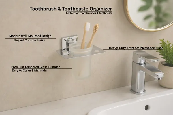 UDAN_Wall_Mounted_Tumbler_Holder_SS_202_|_Stainless_Steel_Toothbrush_&_Toothpaste_Holder_for_Bathroom