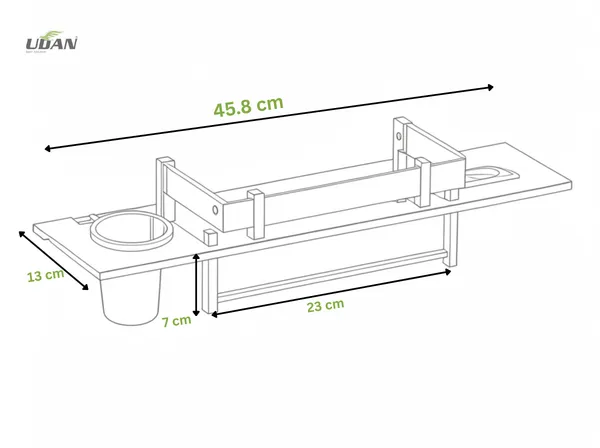 UDAN_Premium_Stainless_Steel_4_in_1_Multi-Purpose_Bathroom_Shelf_with_Towel_Rod,_Soap_Dish_&_Tumbler_Holder_|_Wall_Mounted_Storage_Shelf_with_Raised_Guard_|_Rust-Proof_Bathroom_Organizer