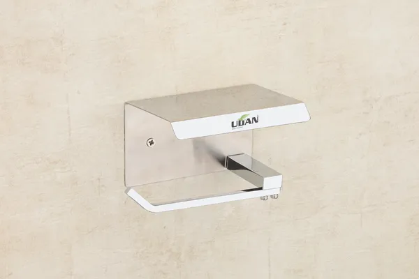 UDAN_SS_202_Stainless_Steel_Toilet_Paper_Holder_with_Mobile_Phone_Shelf_|_Wall_Mounted_Tissue_Roll_Holder_with_Storage_Shelf_|_Rust-Proof_Bathroom_Accessory